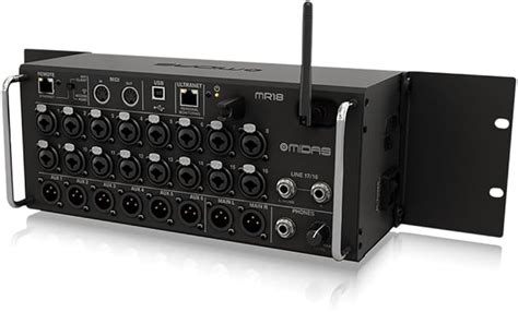 midas mr18 vs behringer xr18|Midas MR18 18.